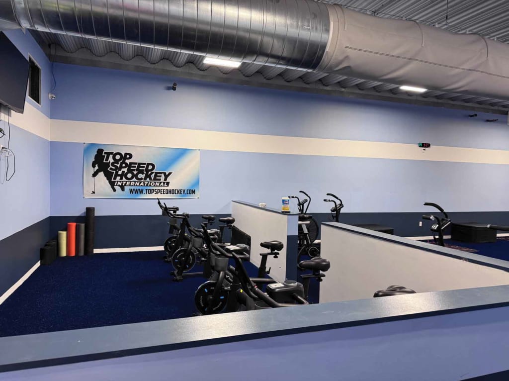 NESV gym and performance training space