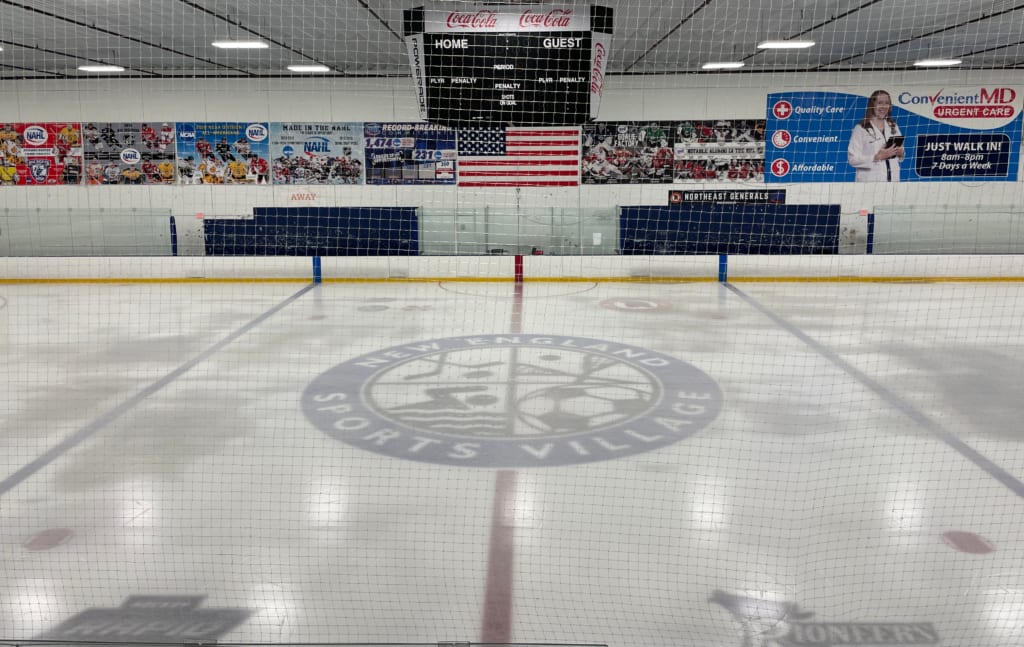 NESV rink and ice surface